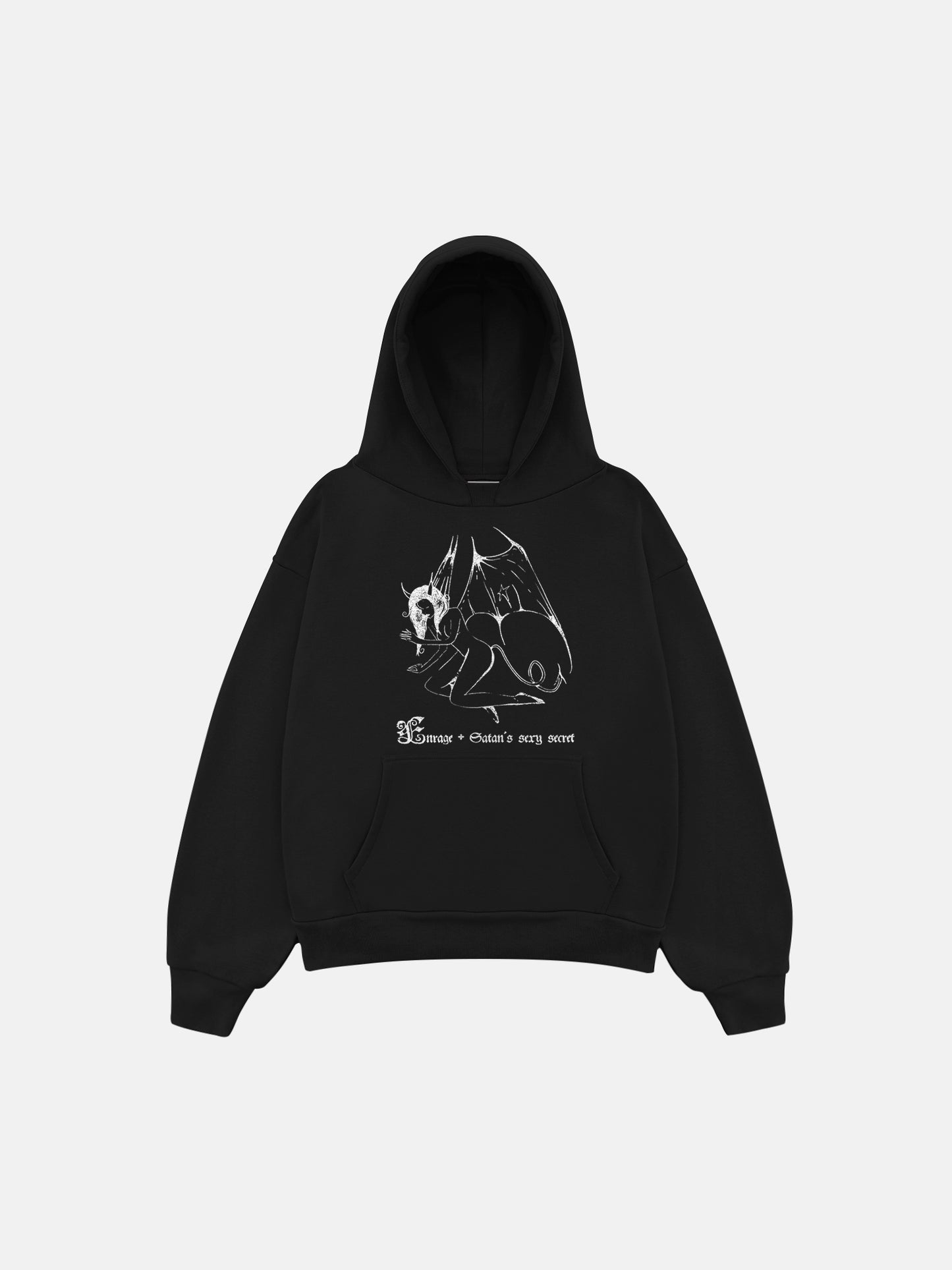 SECRET HOODIE - BLACK