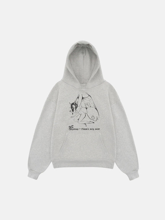 SECRET HOODIE - GRAY