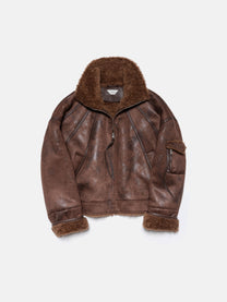 PILOT JACKET - BROWN