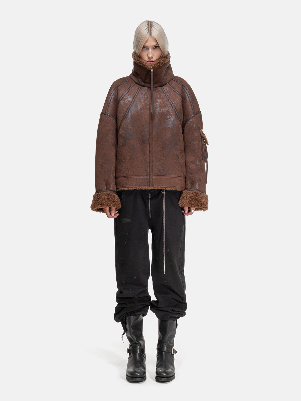 PILOT JACKET - BROWN