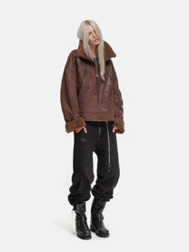 PILOT JACKET - BROWN