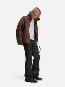 PILOT JACKET - BROWN