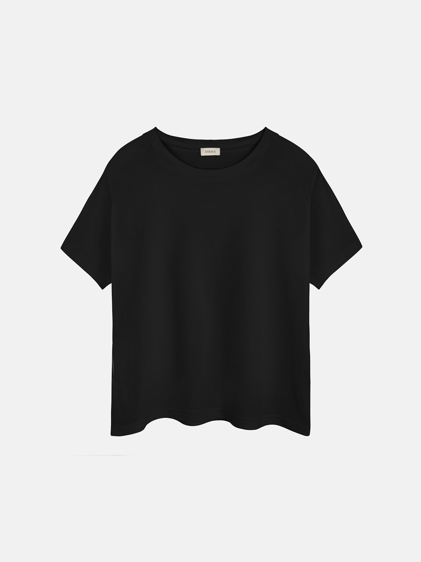 BLANC BLACK SILKY TEE