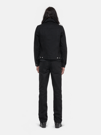 DENIM JACKET - ALL BLACK