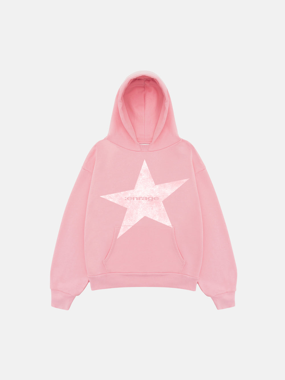 STAR HOODIE - PINK