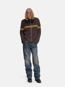 STRAIGHT JEANS - WASHED NAVY DENIM