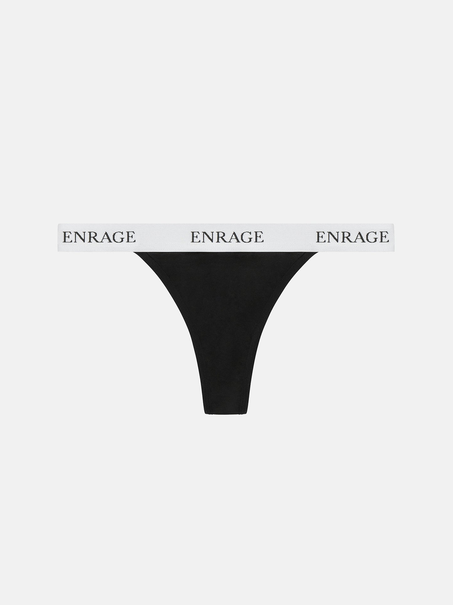 ENRAGE THONGS BLACK