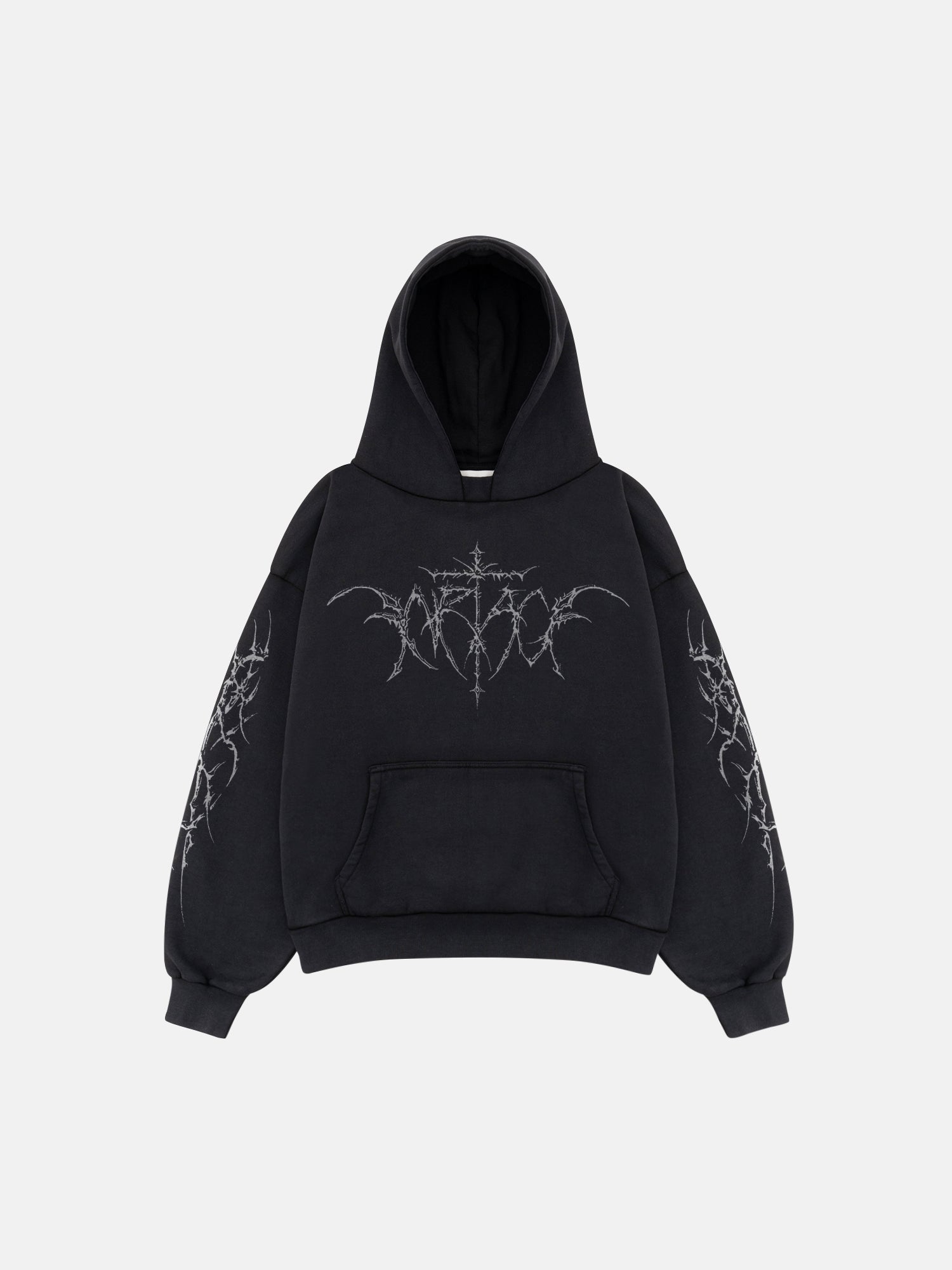 TRIBAL HOODIE - VINTAGE SCHWARZ