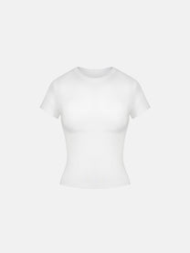 FITTED TEE WOMEN'S - WHITE