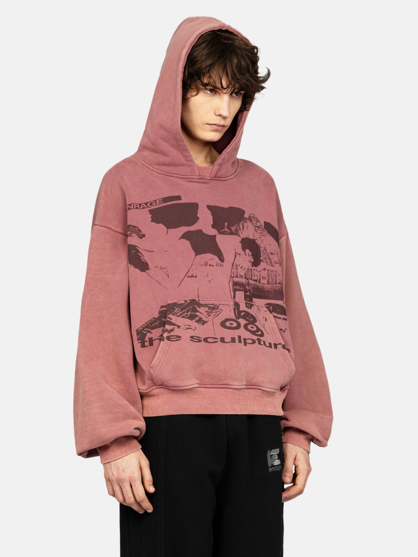 SCULPTURE EDITOR'S CUT WASHED ROSE HOODIE