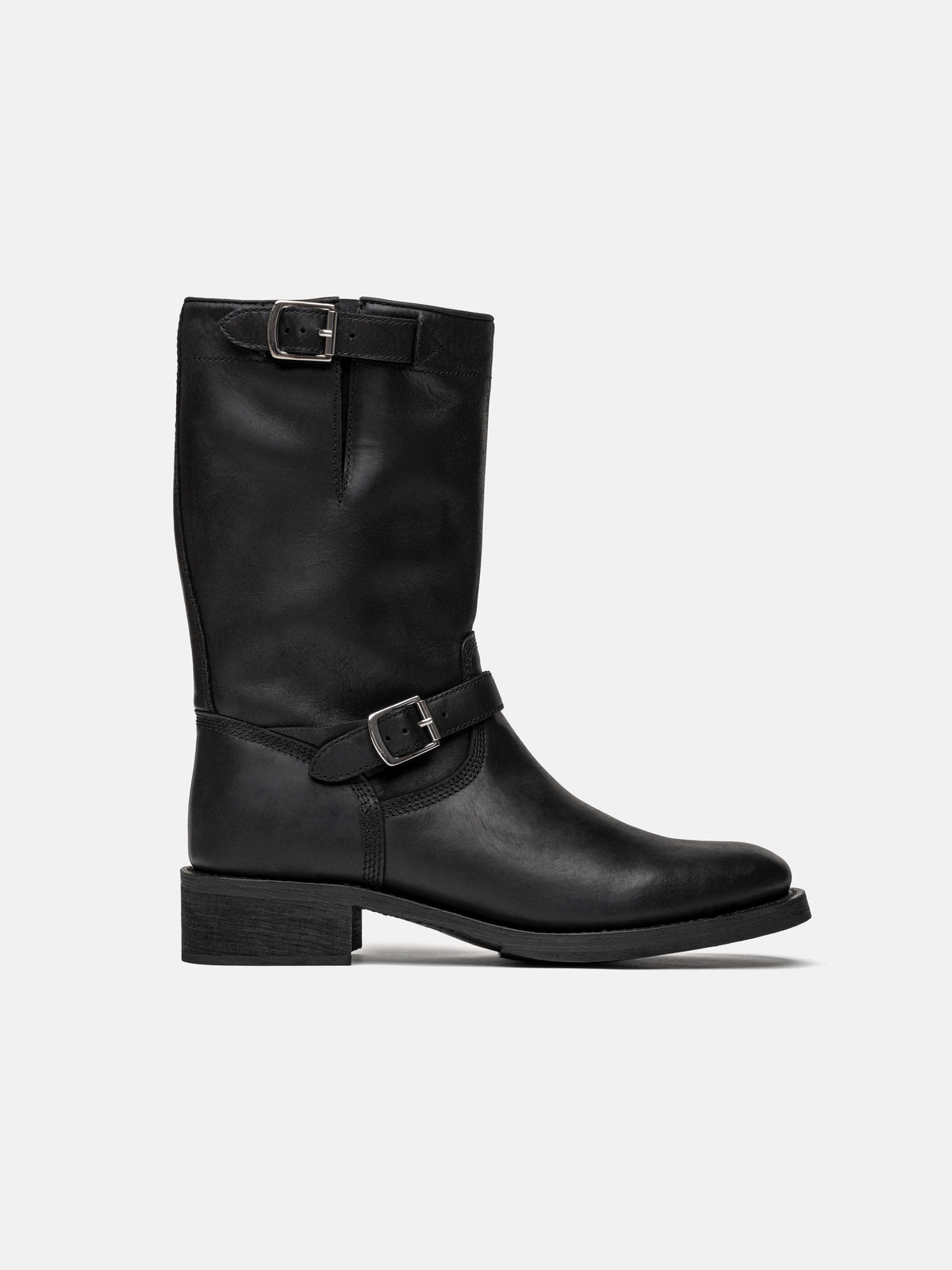 BIKER BOOTS - BLACK