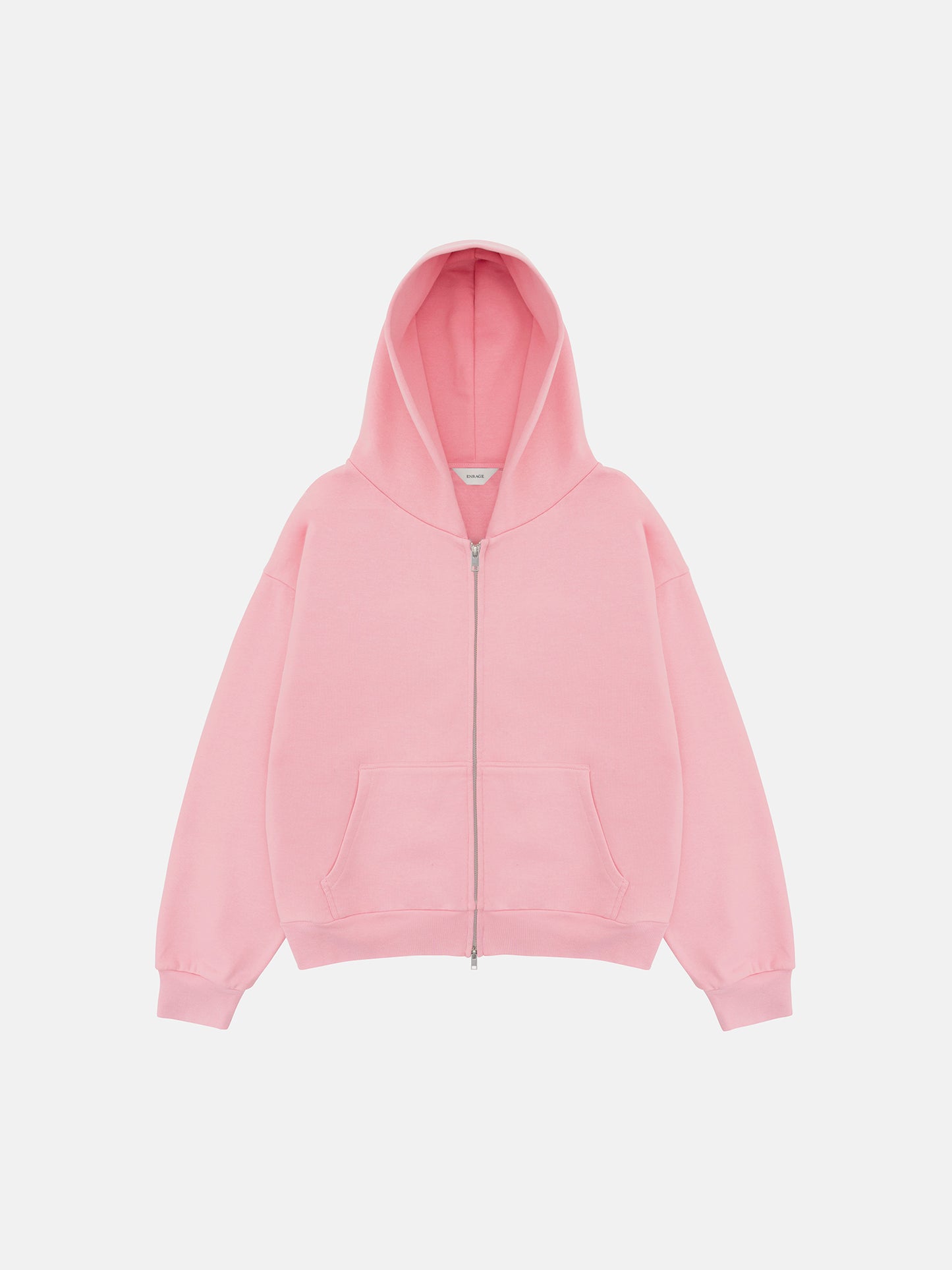 THE BLANC ZIP HOODIE - PINK