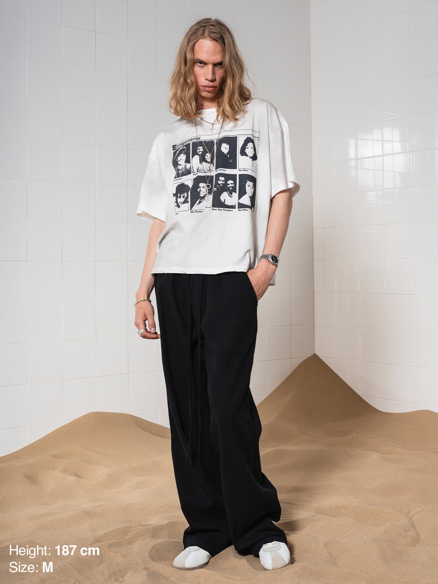 BAGGY TEE - DIRTY WHITE ENRAGEMENTS