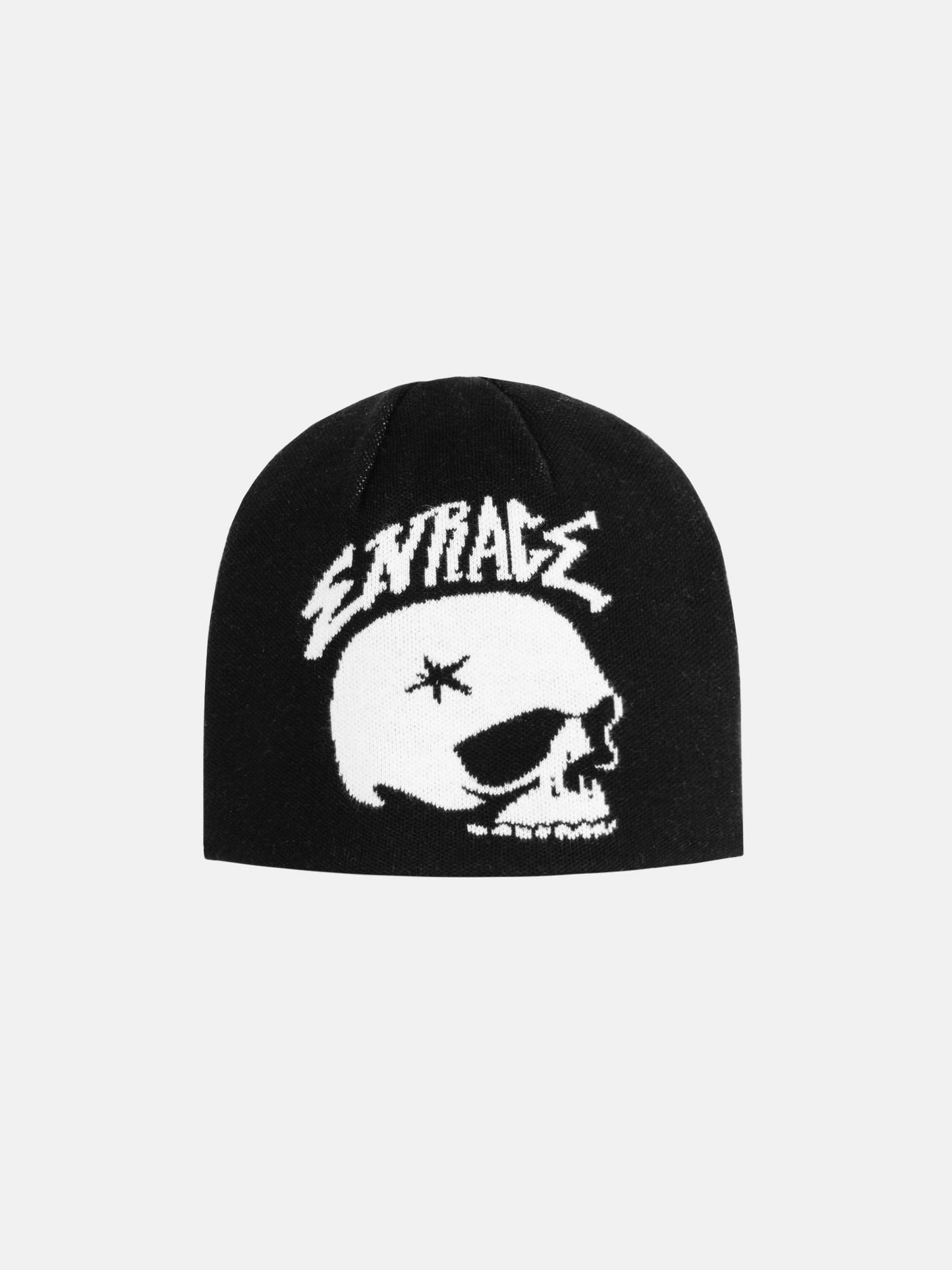 SKULL BEANIE - BLACK