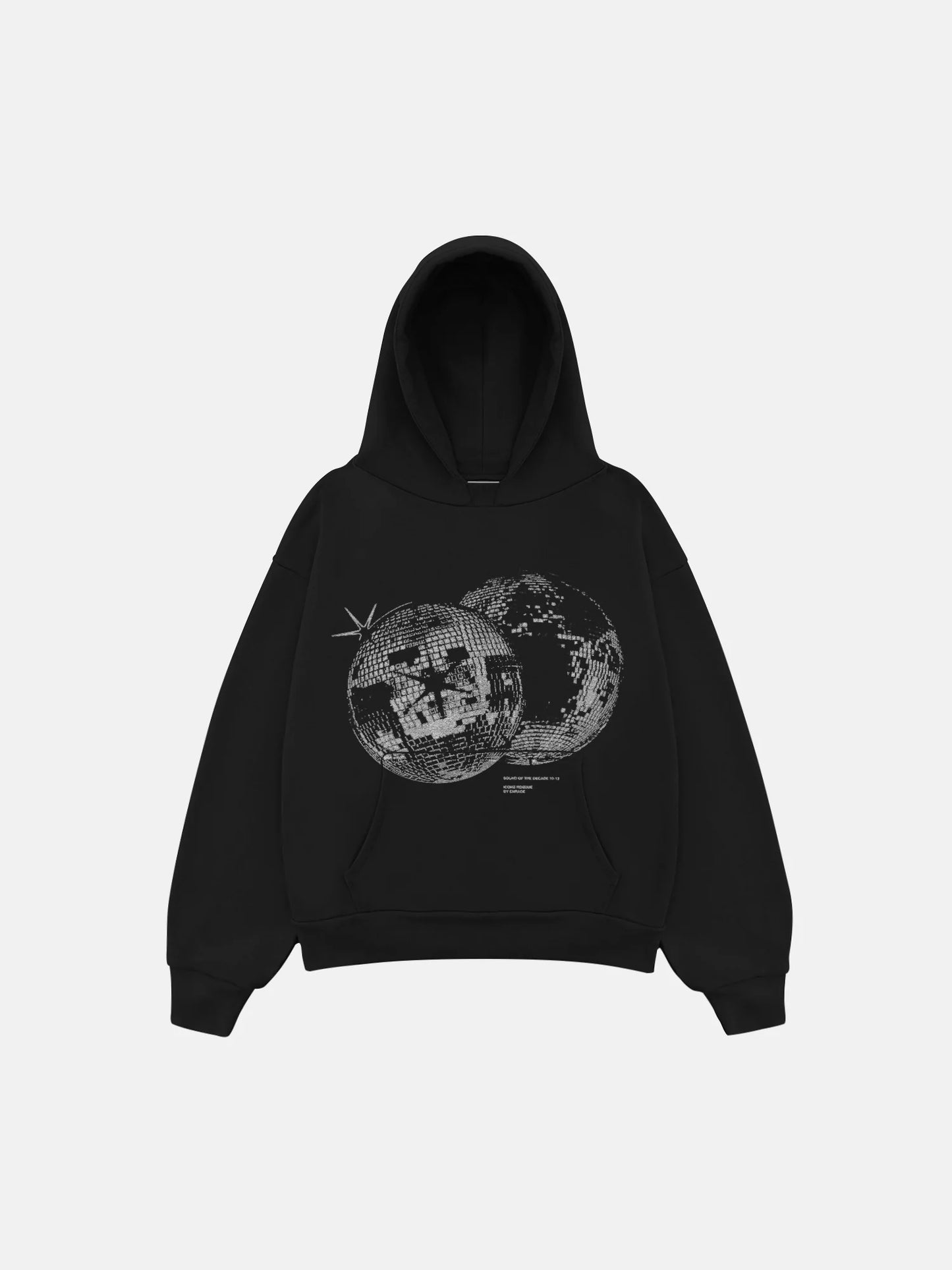 THE DISCO HOODIE - BLACK