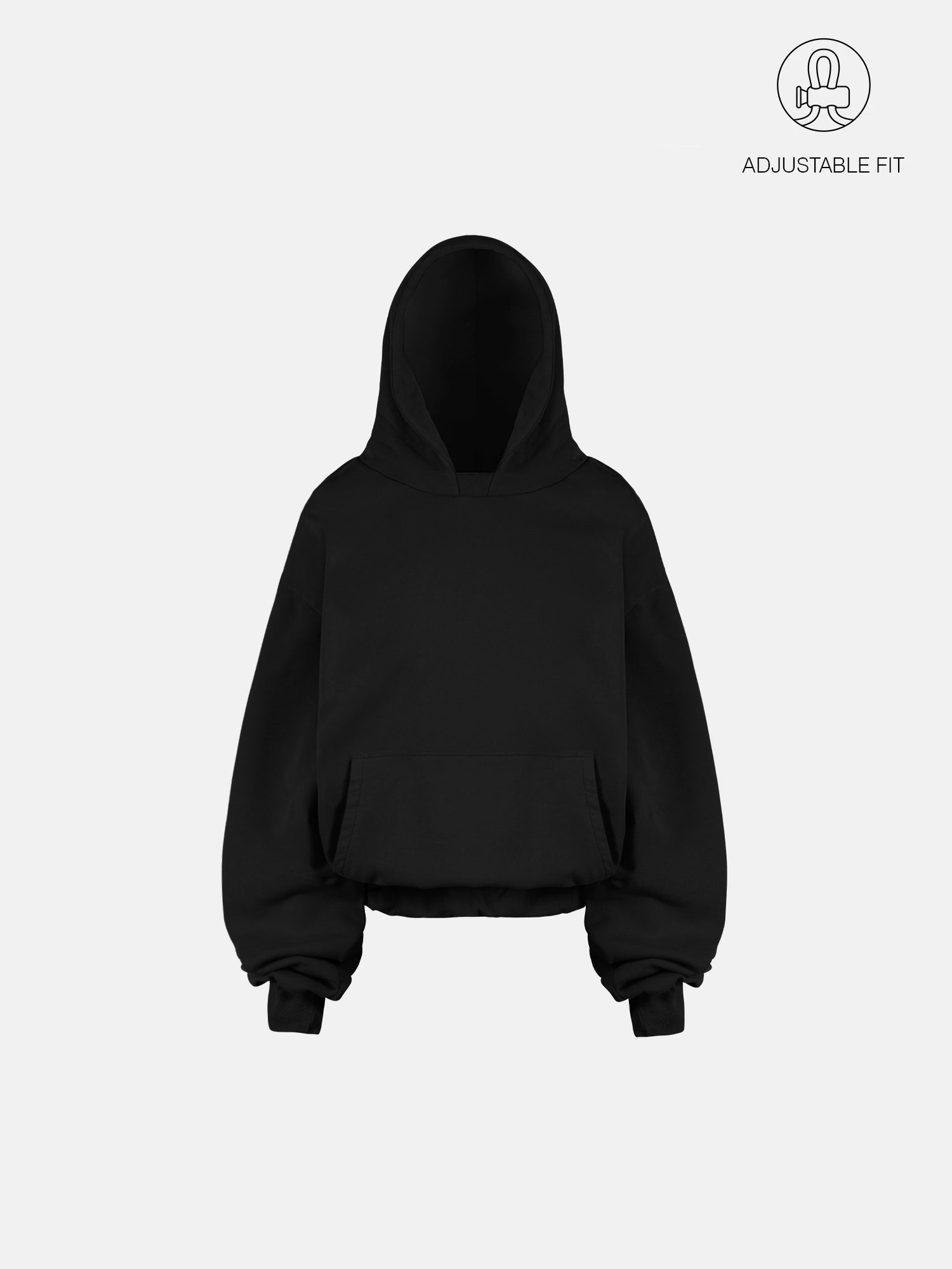 THE BLANC HOODIE - SCHWARZ