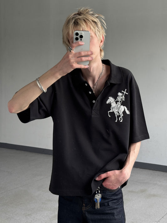 POLO SHIRT - BLACK