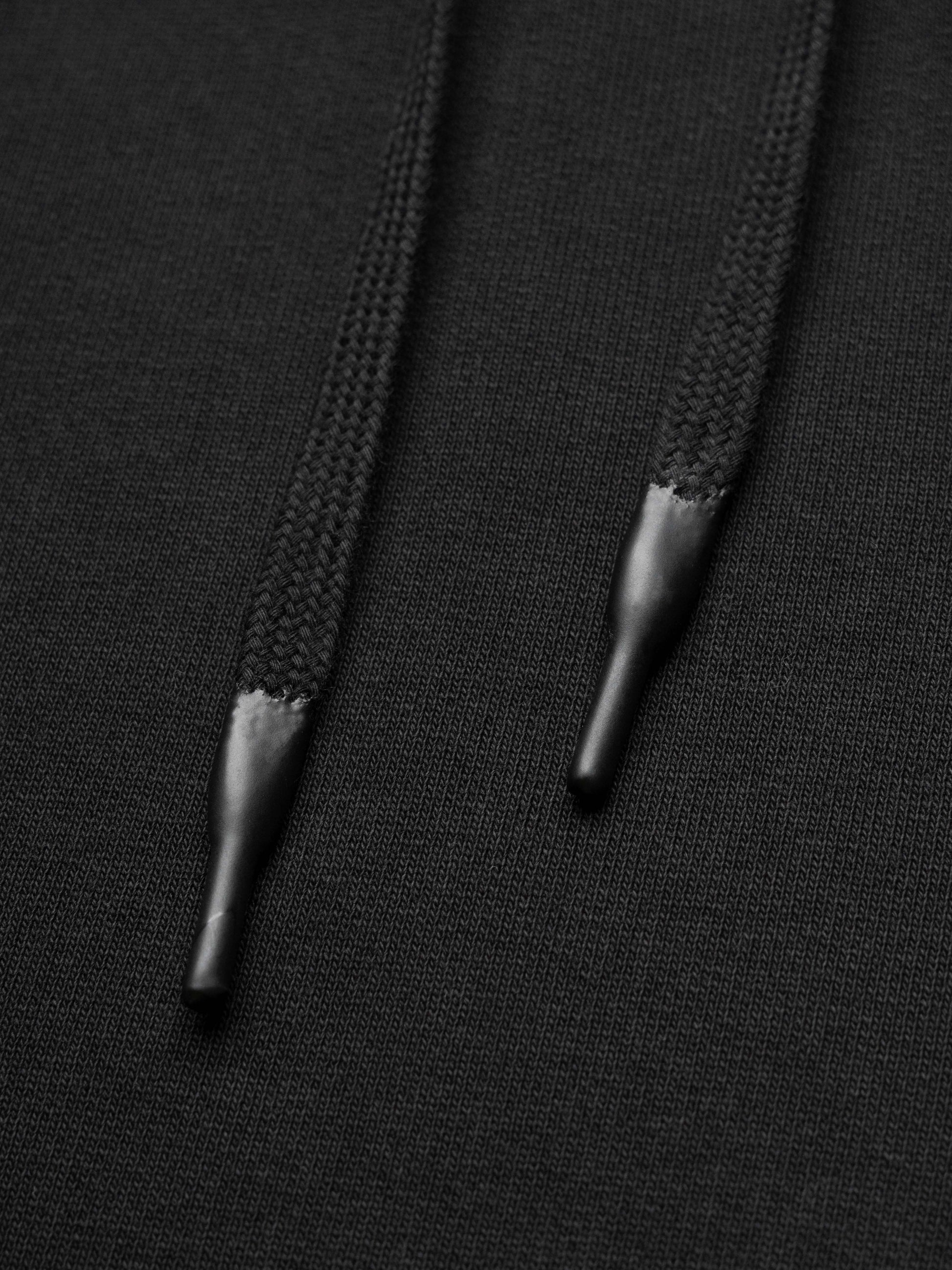 BLANC HOODIE - BLACK