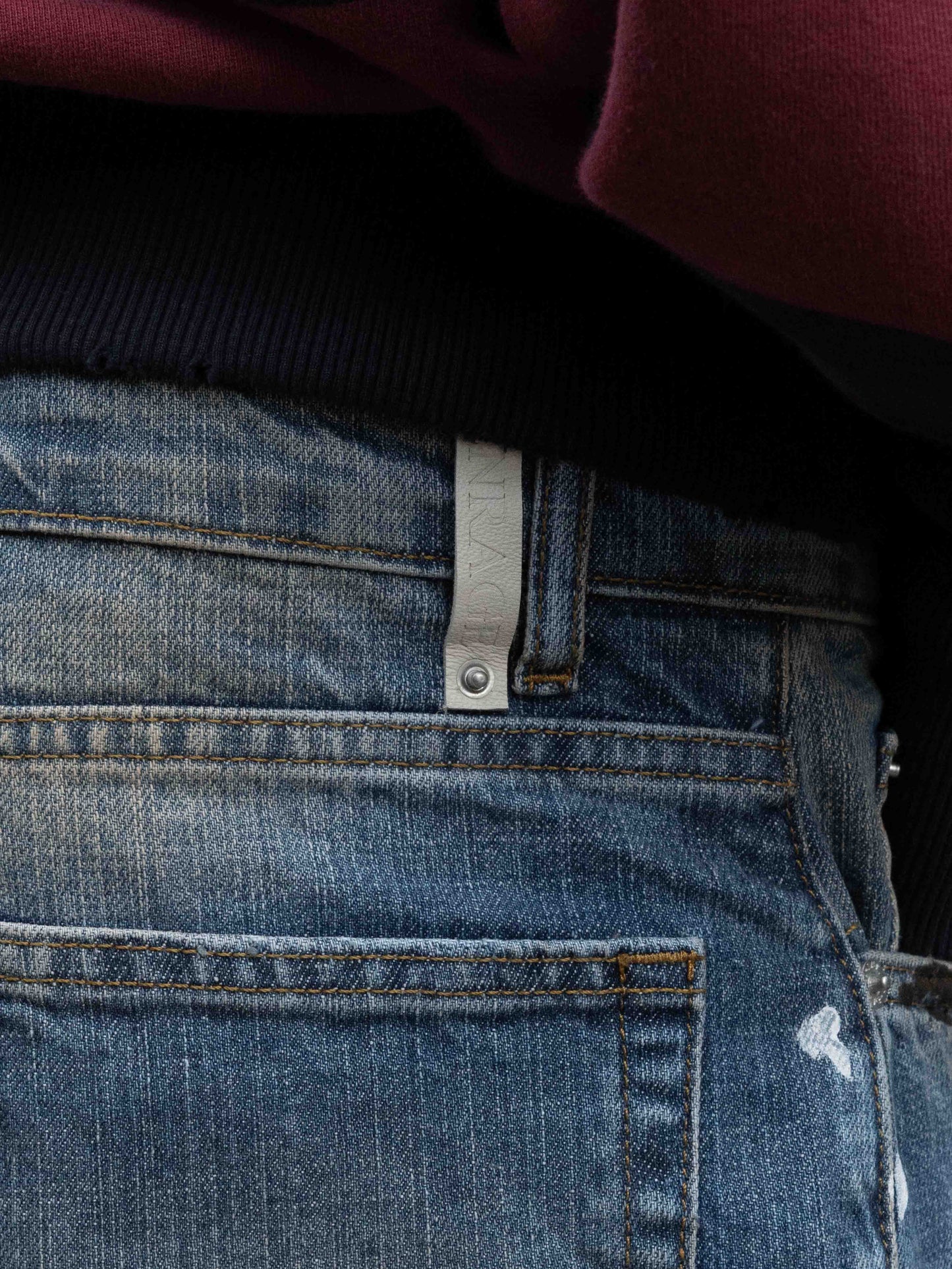 BOOTCUT JEANS - BLUE PAINTER