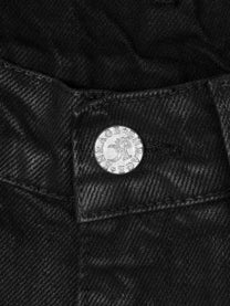 AUSGESTELLTE JEANS – GEWACHST SCHWARZ