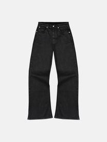BOOTCUT-JEANS – GEWACHST SCHWARZ