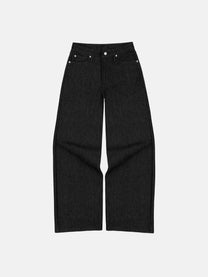 BOWSTONS JEANS – SCHWARZER RAW-DENIM