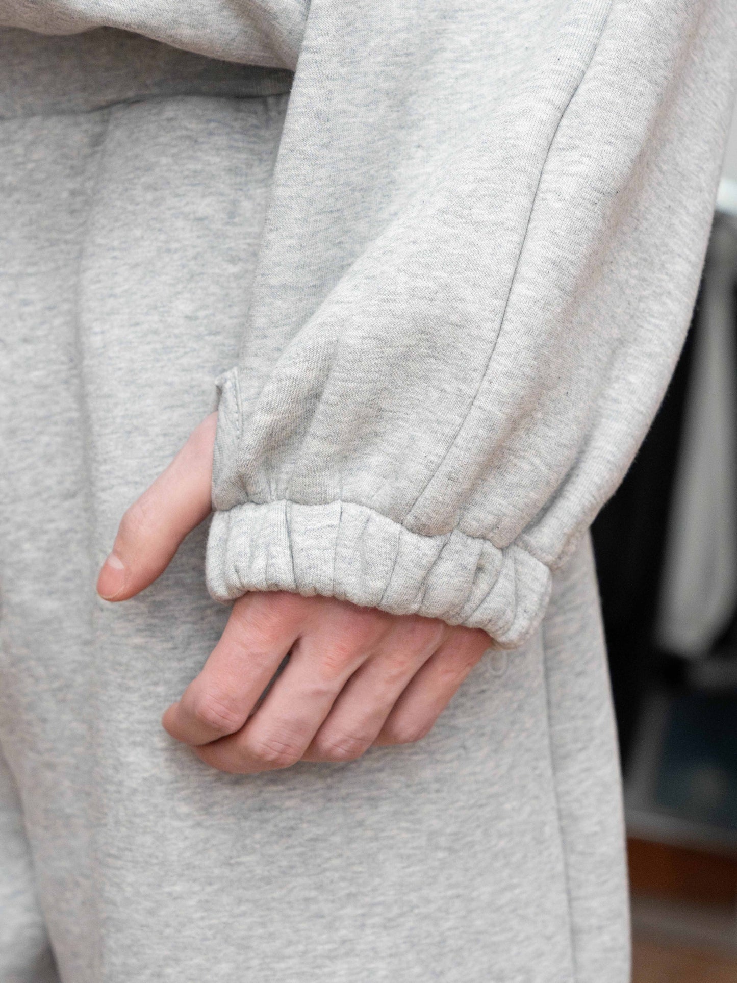 BUBBLE HIGH NECK - GRAY