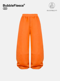 BUBBLE-SWEATPANTS - ORANGE