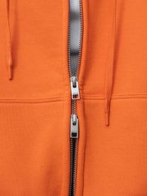 BUBBLE ZIP HOODIE - ORANGE