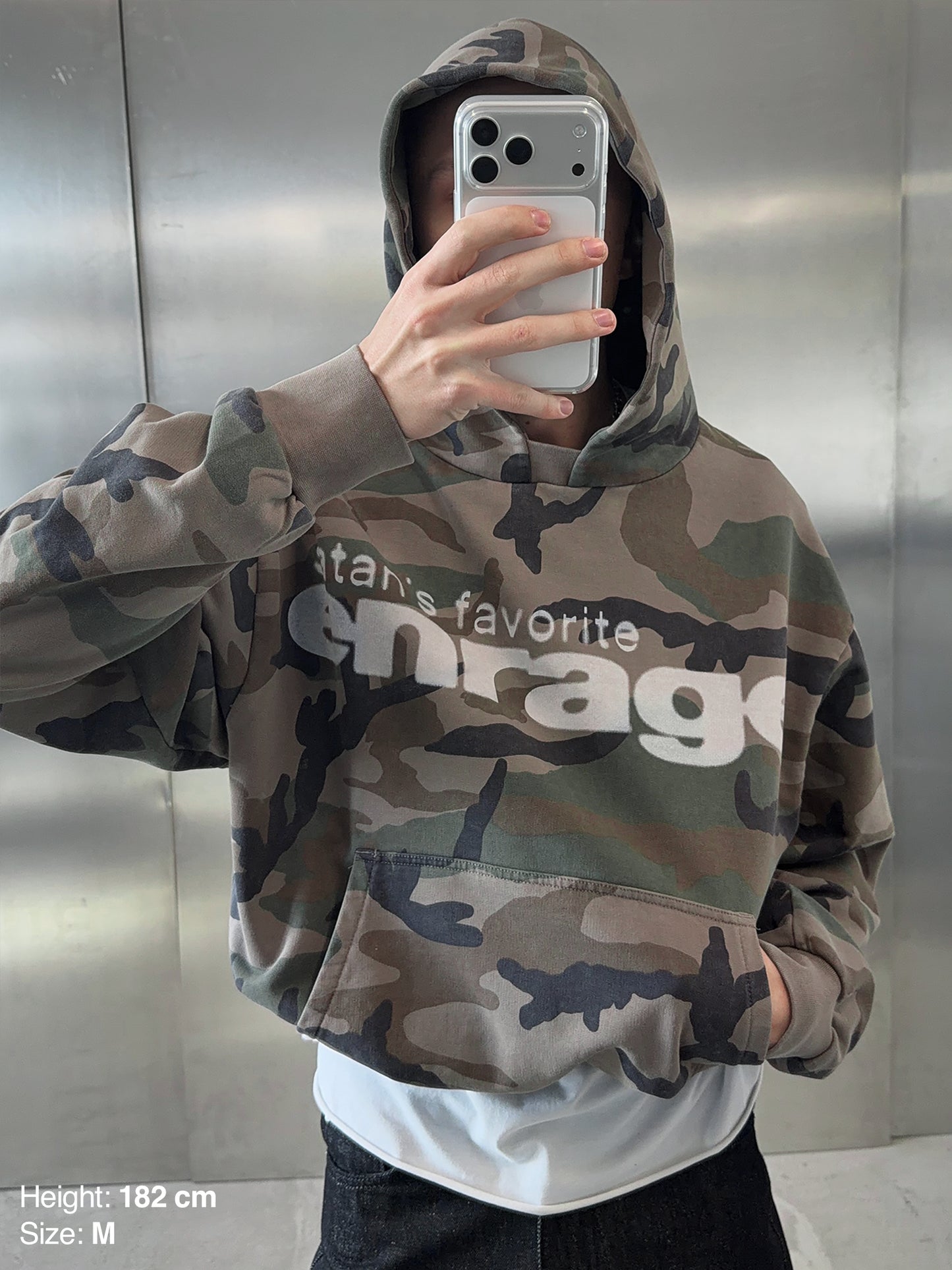THE SATAN'S FAVORITE HOODIE - VINTAGE CAMO
