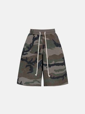 THE BLANC MAXI SHORTS - CAMO