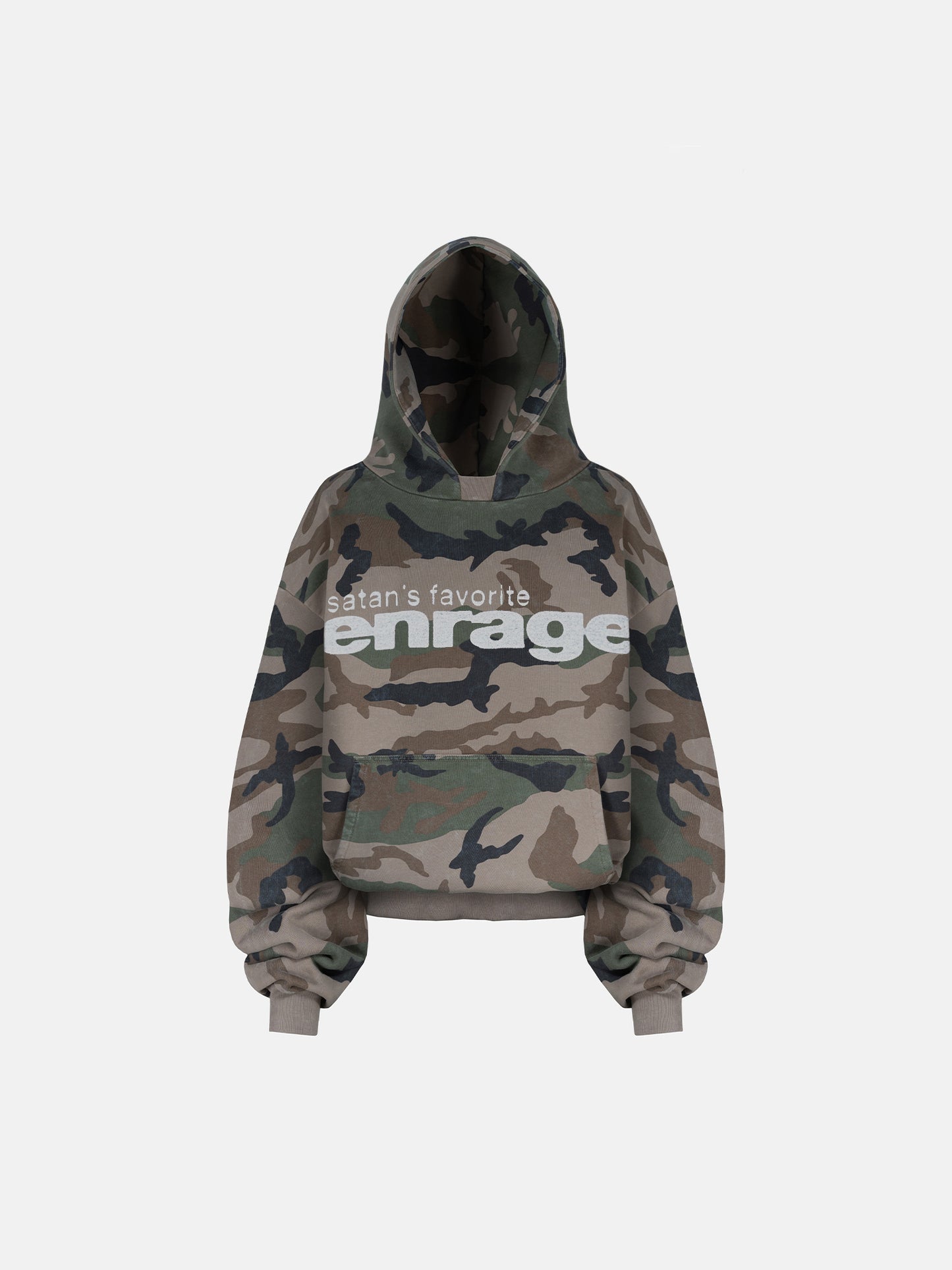 THE SATAN'S FAVORITE HOODIE - VINTAGE CAMO