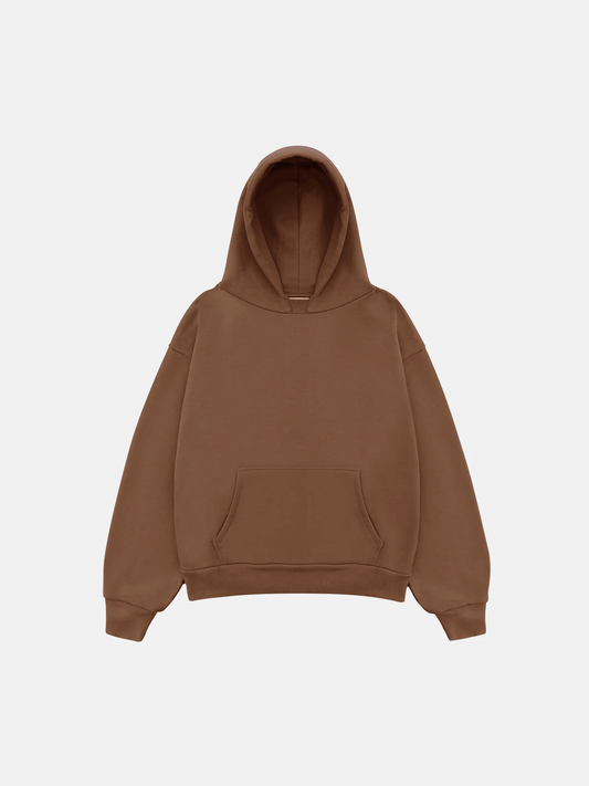 THE BLANC HOODIE - COFFEE