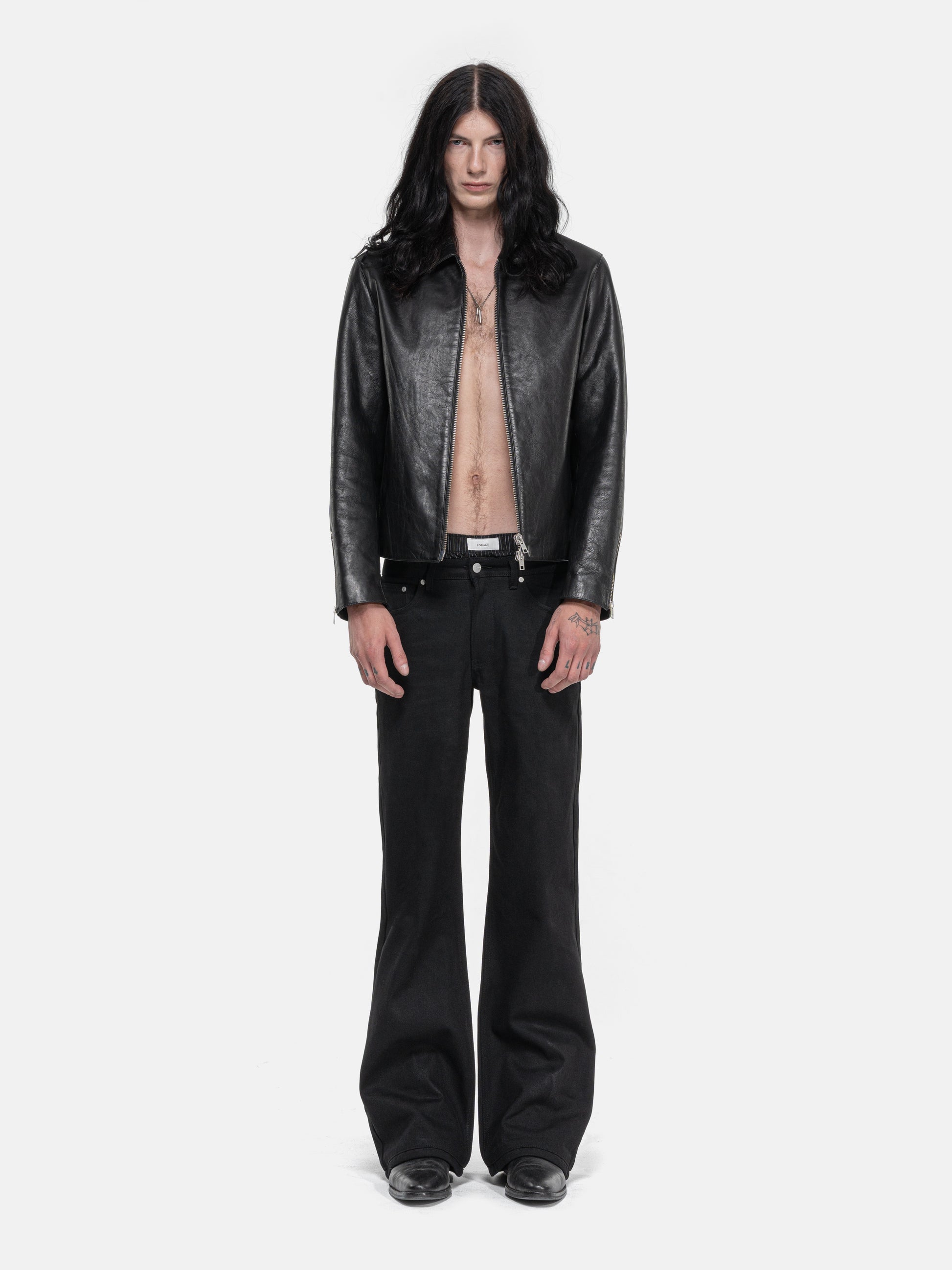 BOOTCUT JEANS - ALL BLACK DENIM