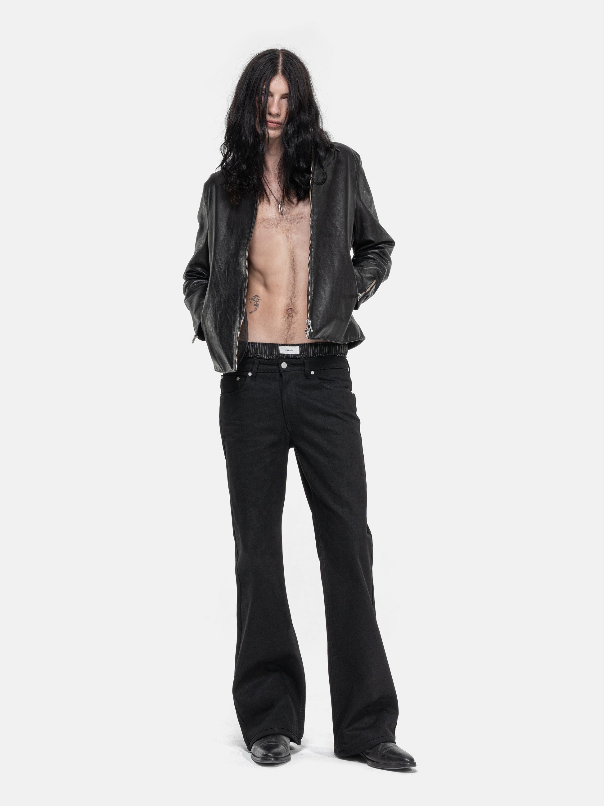BOOTCUT JEANS - ALL BLACK DENIM