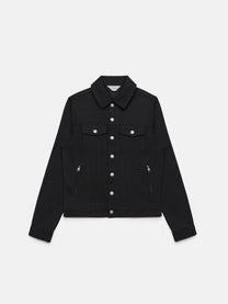 DENIM JACKET - ALL BLACK