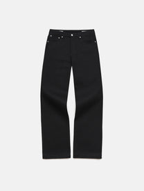 STRAIGHT JEANS - ALL BLACK DENIM