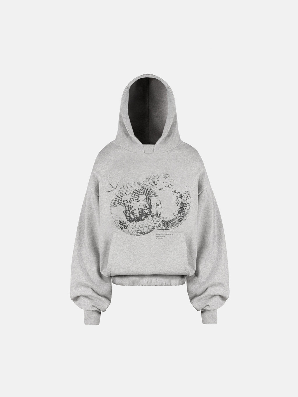 THE DISCO HOODIE - GRAY