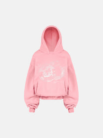 THE DISCO HOODIE - PINK
