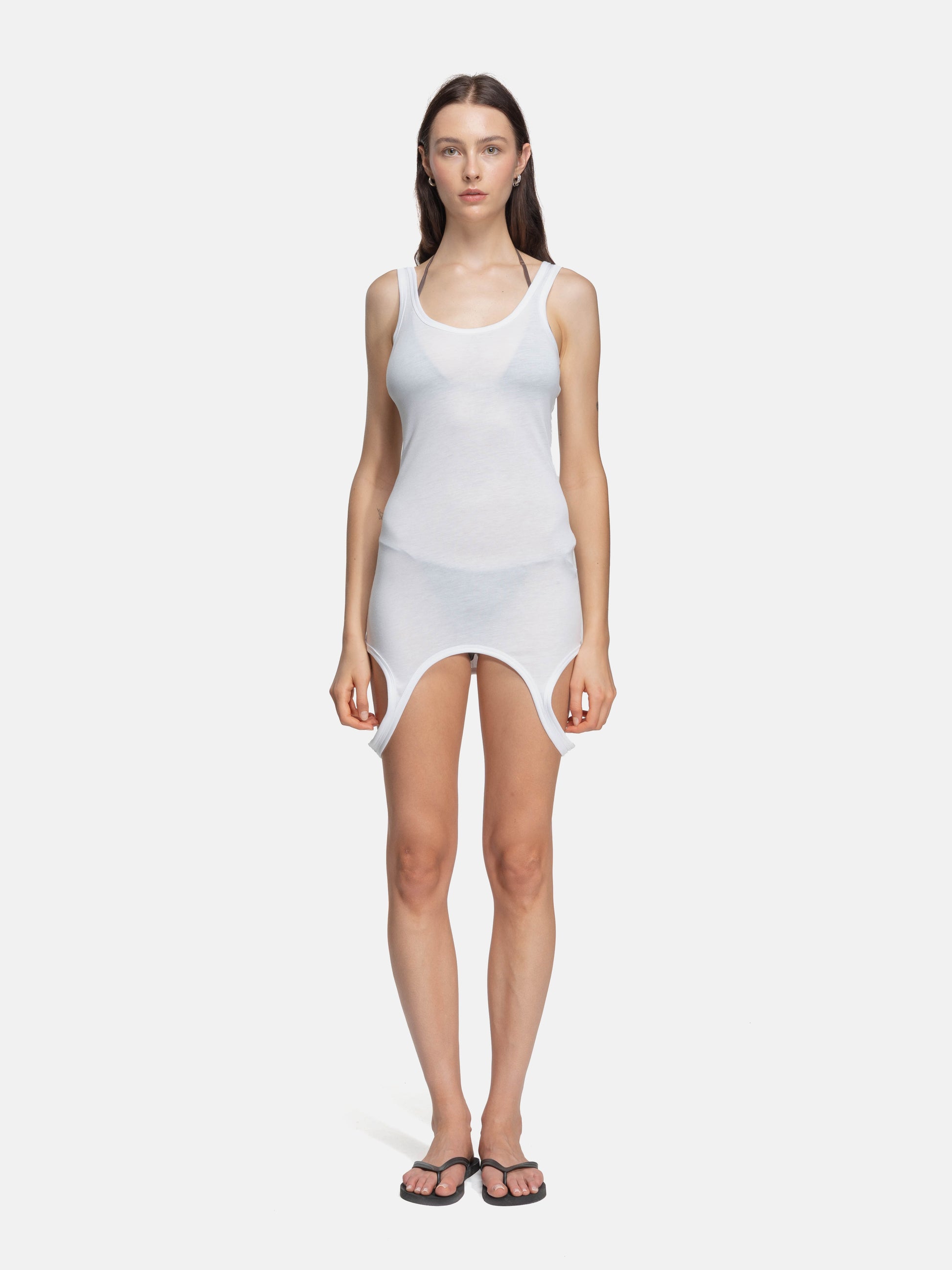 DOUBLE DRESS - WHITE