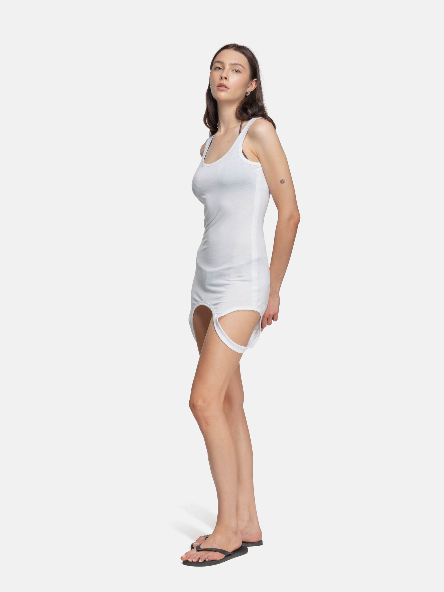DOUBLE DRESS - WHITE