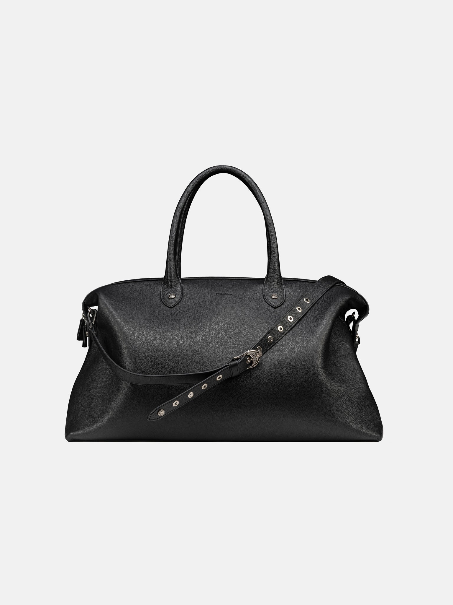LEATHER DUFFLE BAG