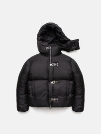FIREMAN PUFFER JACKET - BLACK