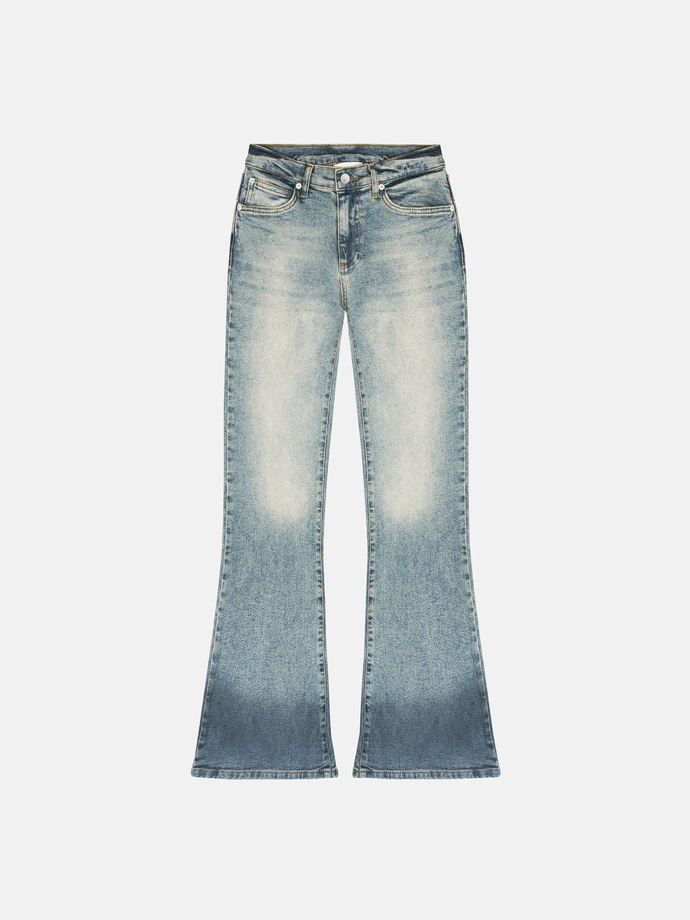 FLARED JEANS - WET BLUE