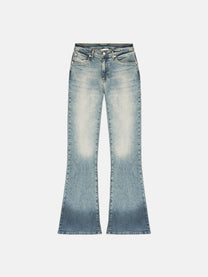 AUSGESTELLTE JEANS - WET BLUE
