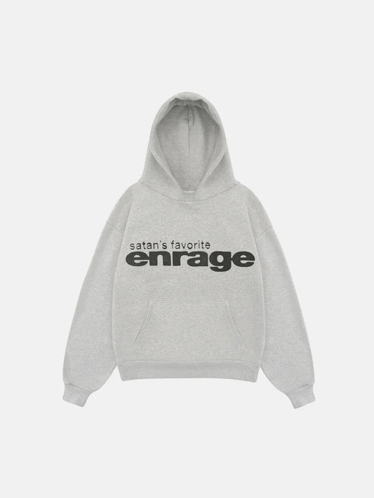 THE SATAN'S FAVORITE HOODIE - GRAY