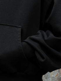 HEAVY HOODIE - BLACK