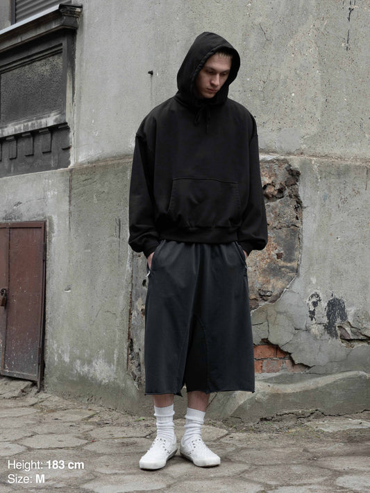 HEAVY HOODIE - BLACK