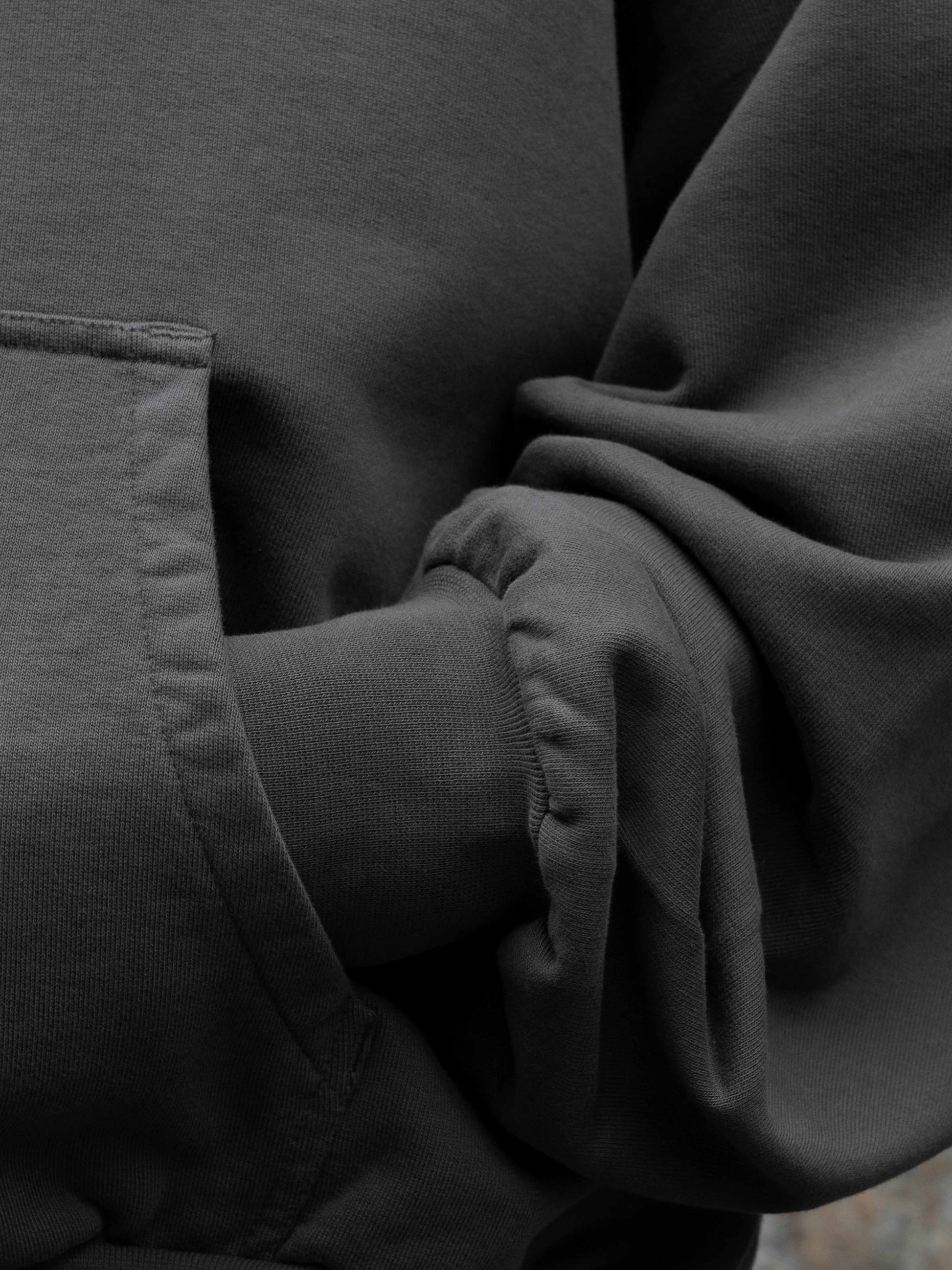 HEAVY HOODIE - GRAPHITE