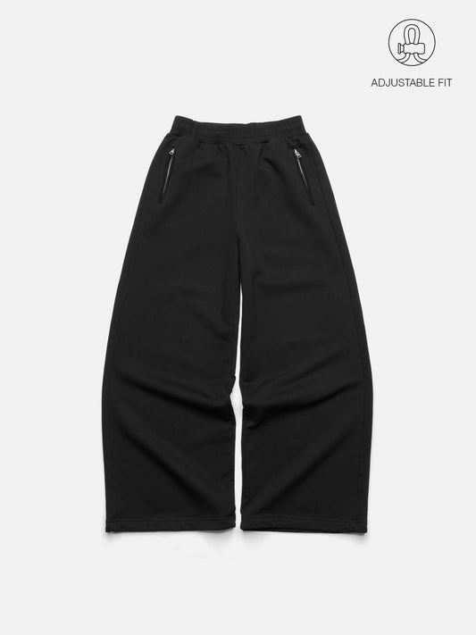 HEAVY SWEATPANTS - BLACK